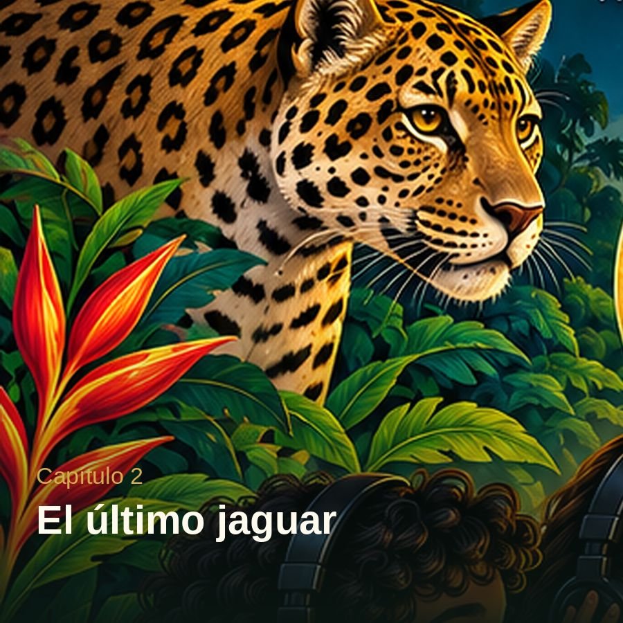 Portada del capítulo 2: un jaguar en la selva